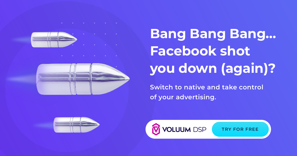 Facebook shot you down (again)? Switch to native and take control of your advertising.
